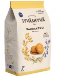 Jyväshyvä Kaurakeksi Haferkekse mit 100% Hafer, 350 g